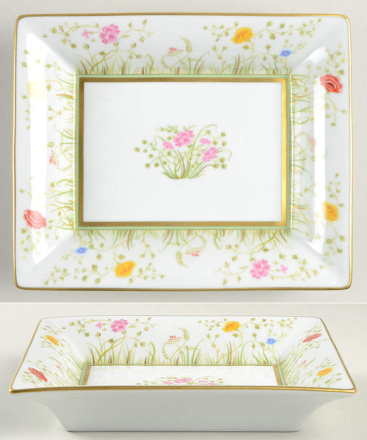 Floralies 7" Rectangular Tray by Haviland-1