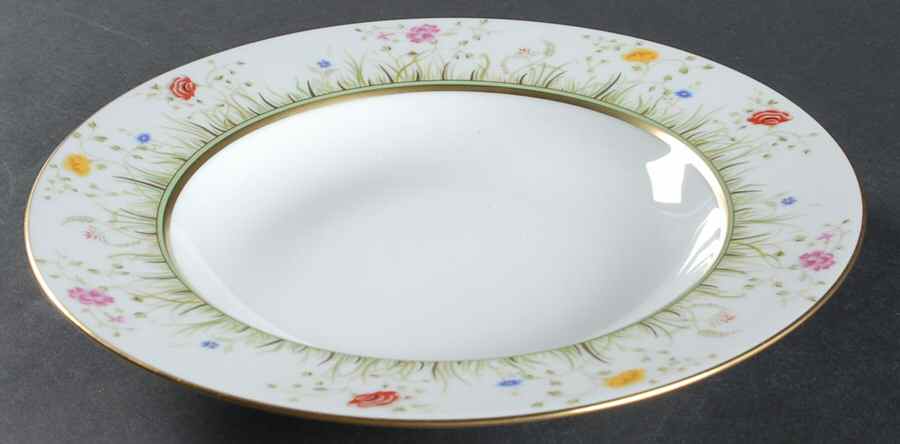 Floralies Large Rim Soup Bowl by Haviland-1
