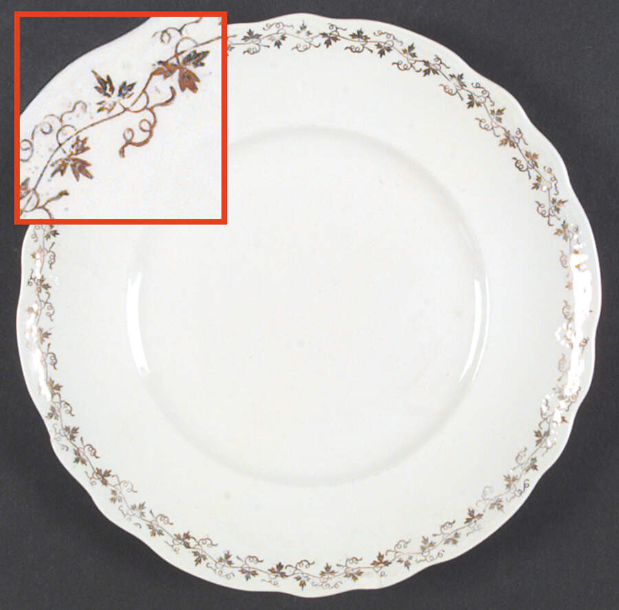 HLC1186 Luncheon Plate by Homer Laughlin -1