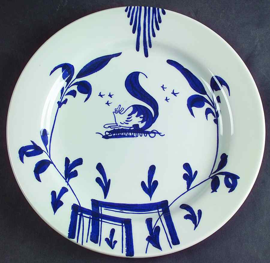 Christiana Campbell's Tavern Dinner Plate by Homer Laughlin -1