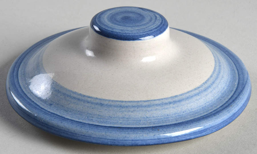 Skier Lid for Porringer by M A Hadley-1