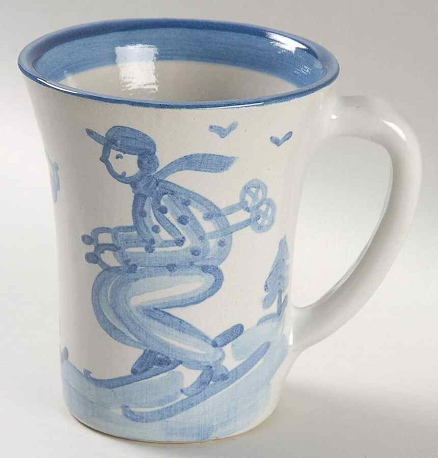 Skier Grandmug by M A Hadley-1