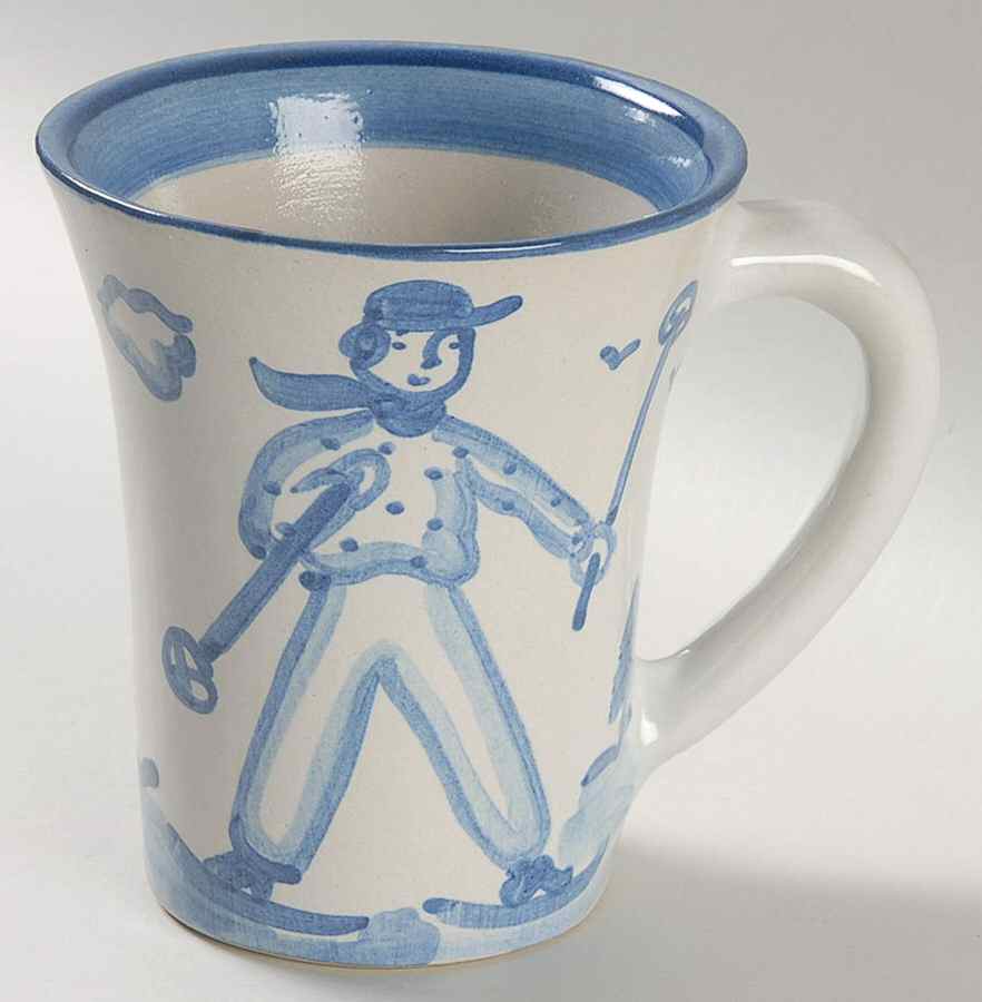 Skier Grandmug by M A Hadley-1