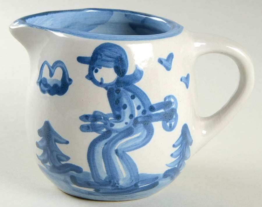 Skier Creamer by M A Hadley-1