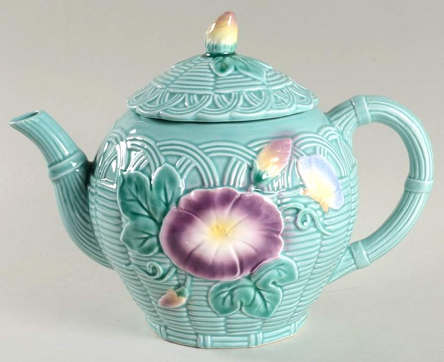 Morning Glory Teapot & Lid by Haldon-1