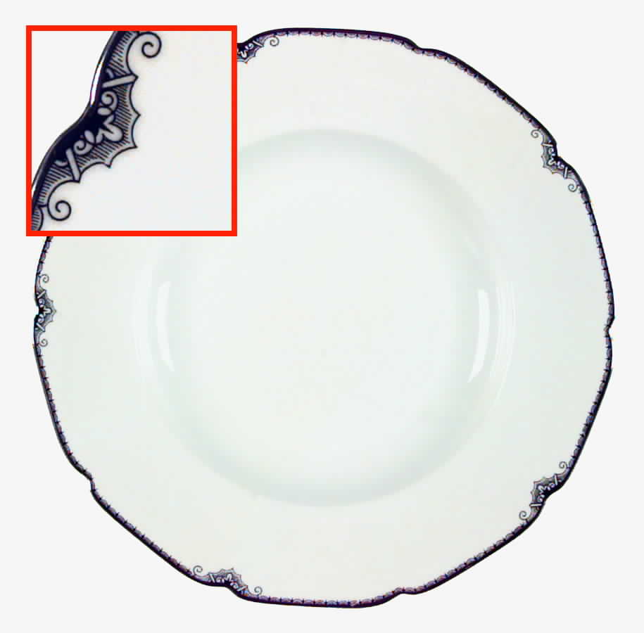 HC631 Large Rim Soup Bowl by Heinrich - H&C-1
