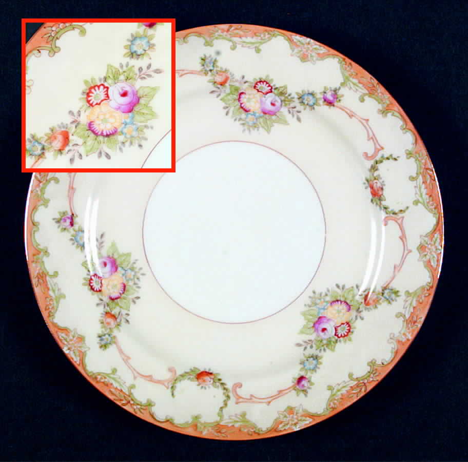 HIR27 Salad Plate by Hira China-1