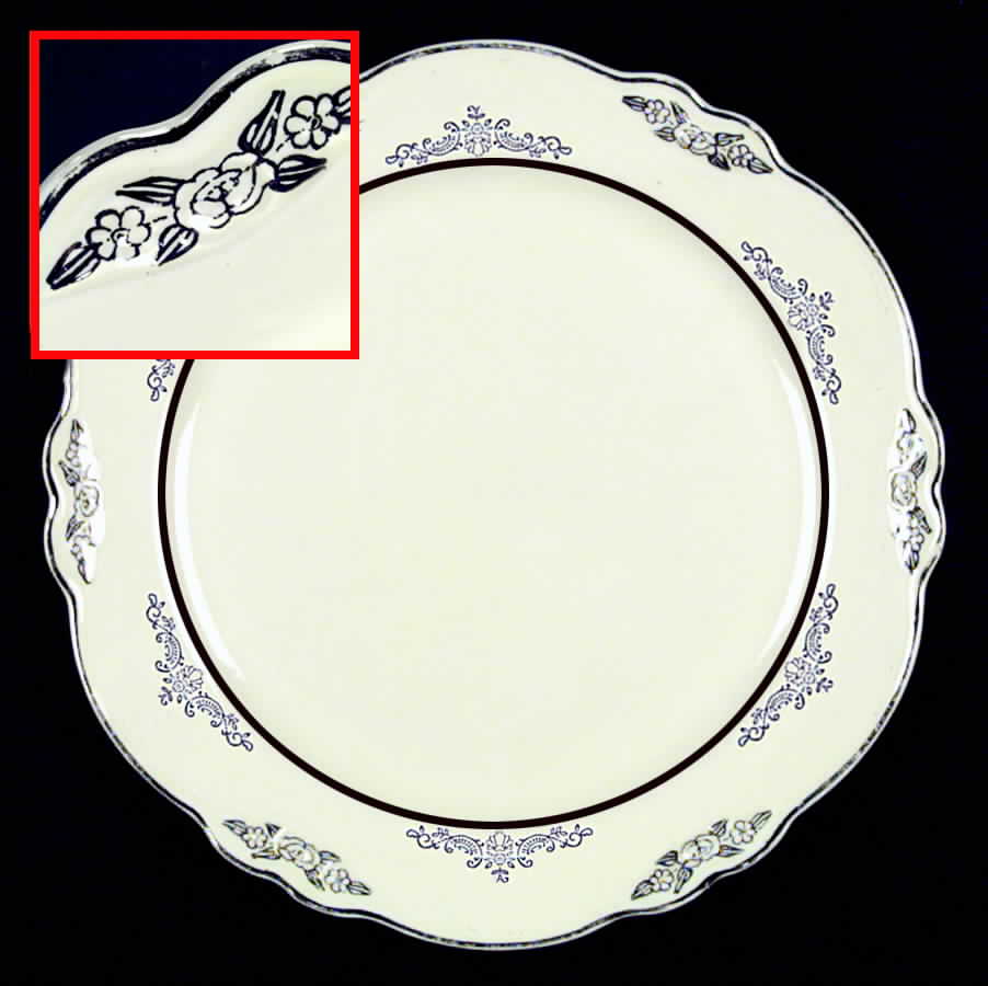 HLC1189 Dinner Plate by Homer Laughlin -1