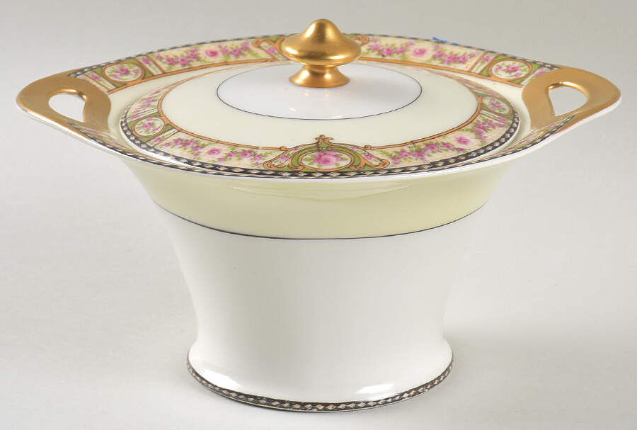 Schleiger 344-1 Sugar Bowl & Lid by Haviland-1