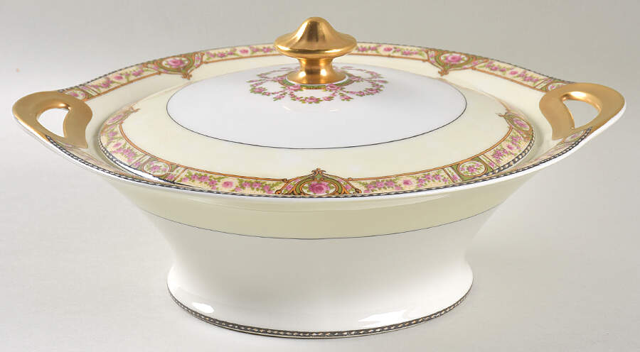 Schleiger 344-1 Round Covered Vegetable by Haviland-1