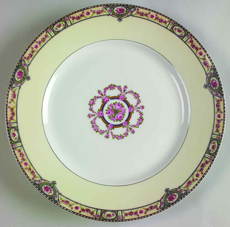 Schleiger 344-1 Dinner Plate by Haviland-1