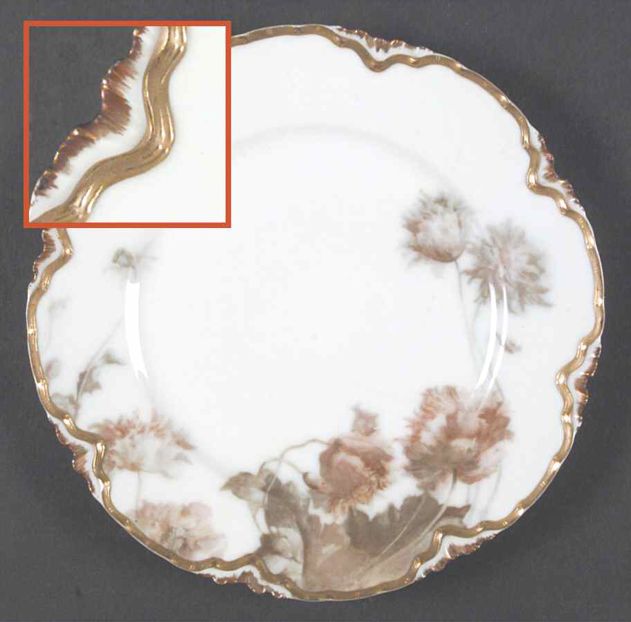Flowers and Seeds (Blank 25) Luncheon Plate by Haviland-1