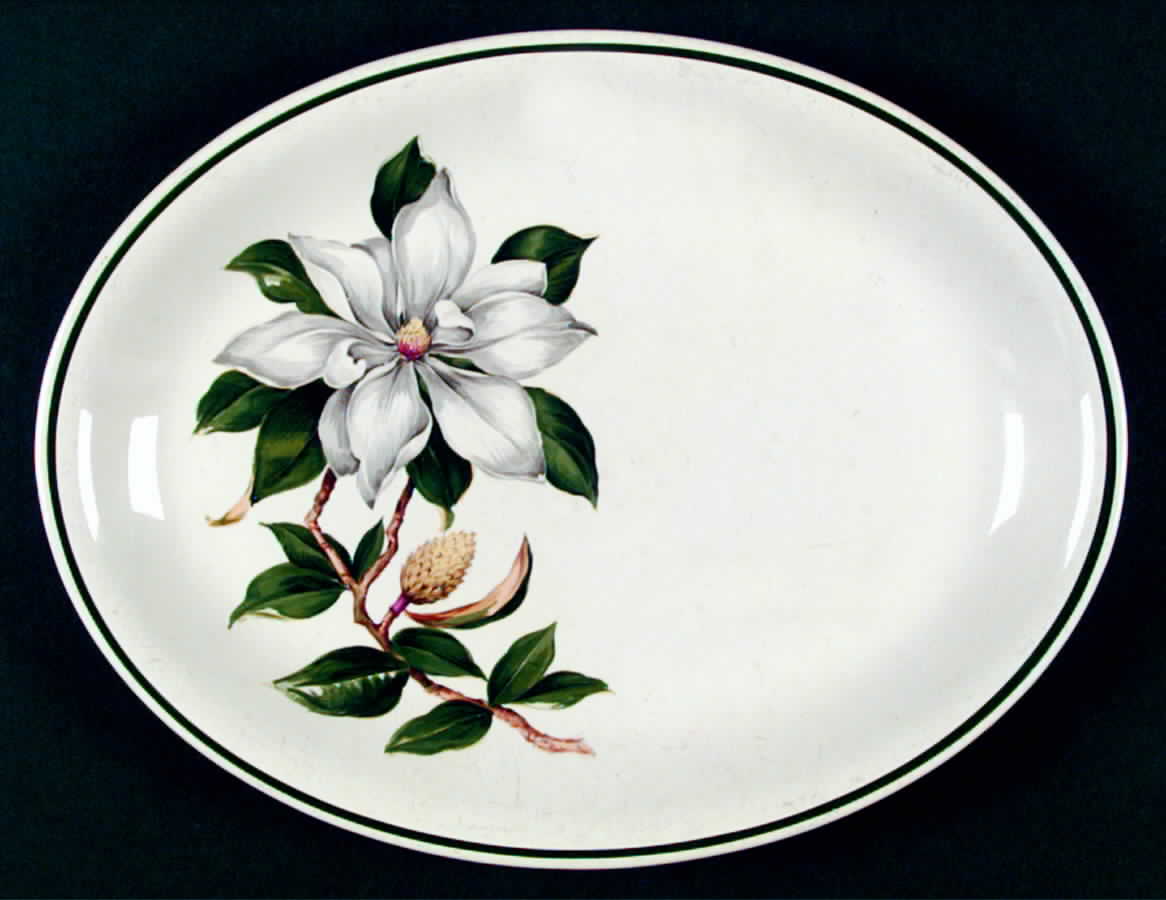 HLC1191 11" Oval Serving Platter by Homer Laughlin -1