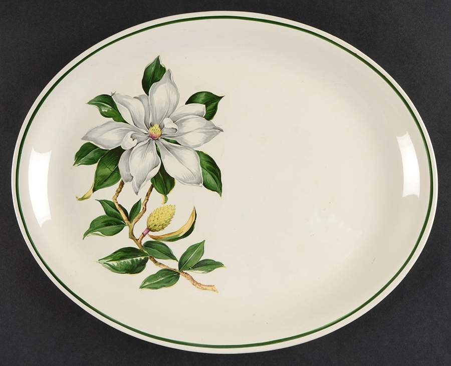 HLC1191 13" Oval Serving Platter by Homer Laughlin -1