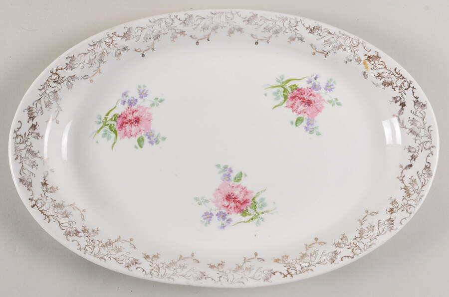 HLC1137 15" Oval Serving Platter by Homer Laughlin -1