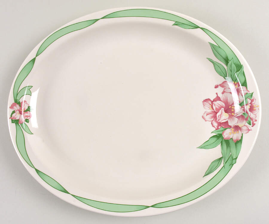 HLC1138 13" Oval Serving Platter by Homer Laughlin -1