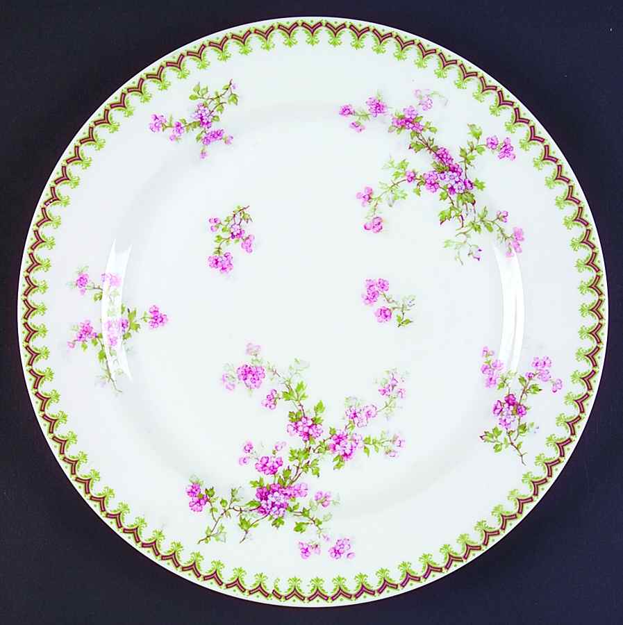 Schleiger 29s Dinner Plate by Haviland-1
