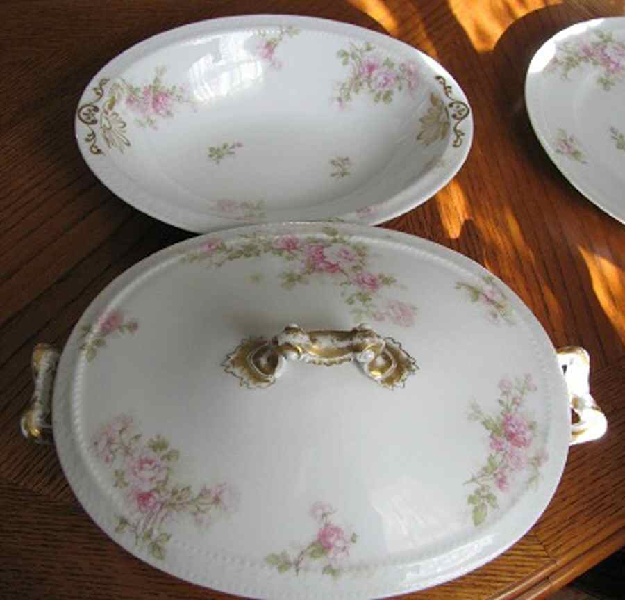 Schleiger 30a Oval Covered Vegetable by Haviland-1
