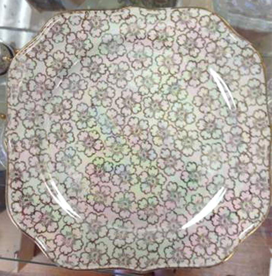 HLC1195 Square Salad Plate by Homer Laughlin -1