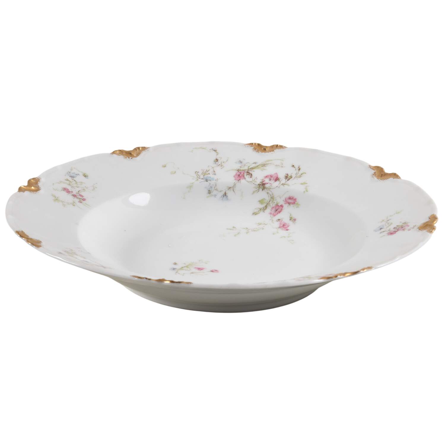 Schleiger 38A Large Rim Soup Bowl by Haviland-1