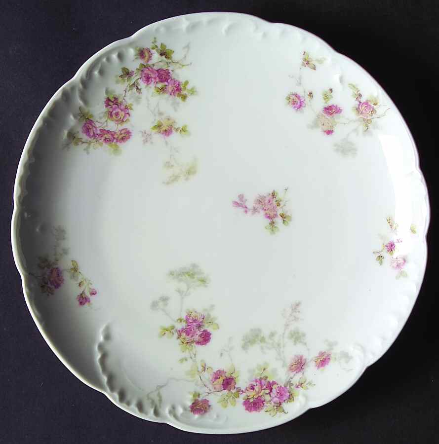 Schleiger 42q Coupe Salad Plate by Haviland-1