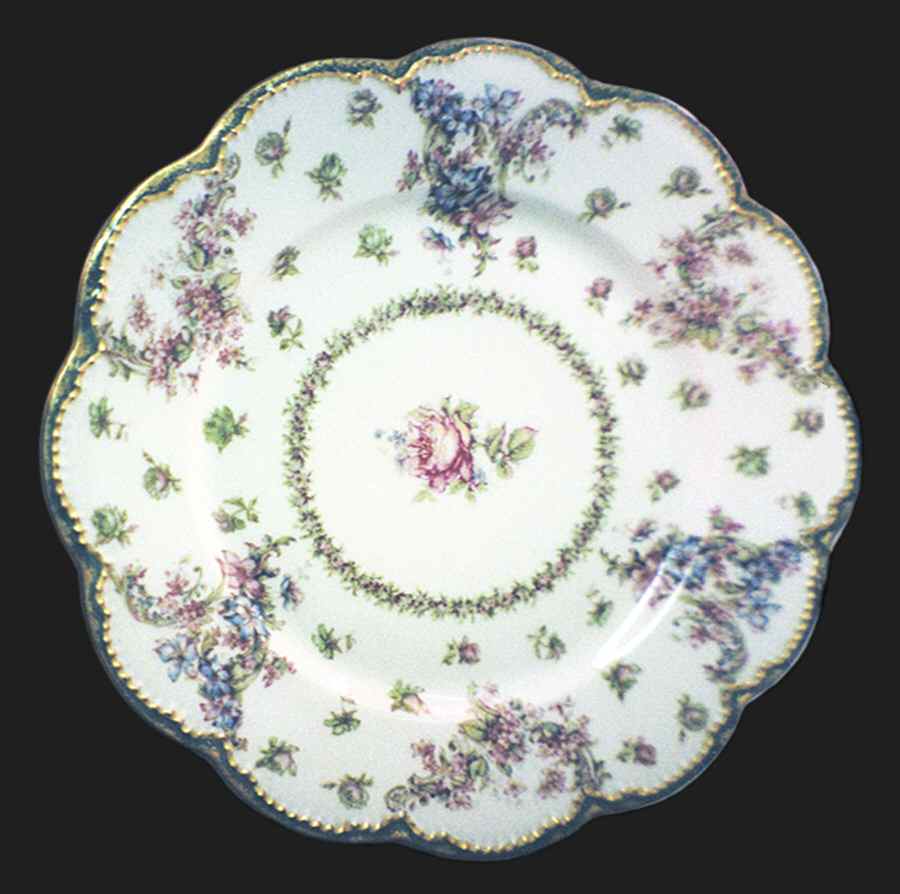 H1252 Dinner Plate by Haviland-1