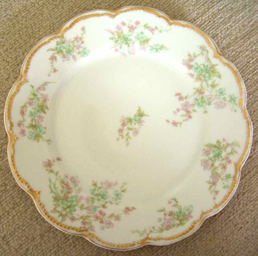 Schleiger 45d Dinner Plate by Haviland-1