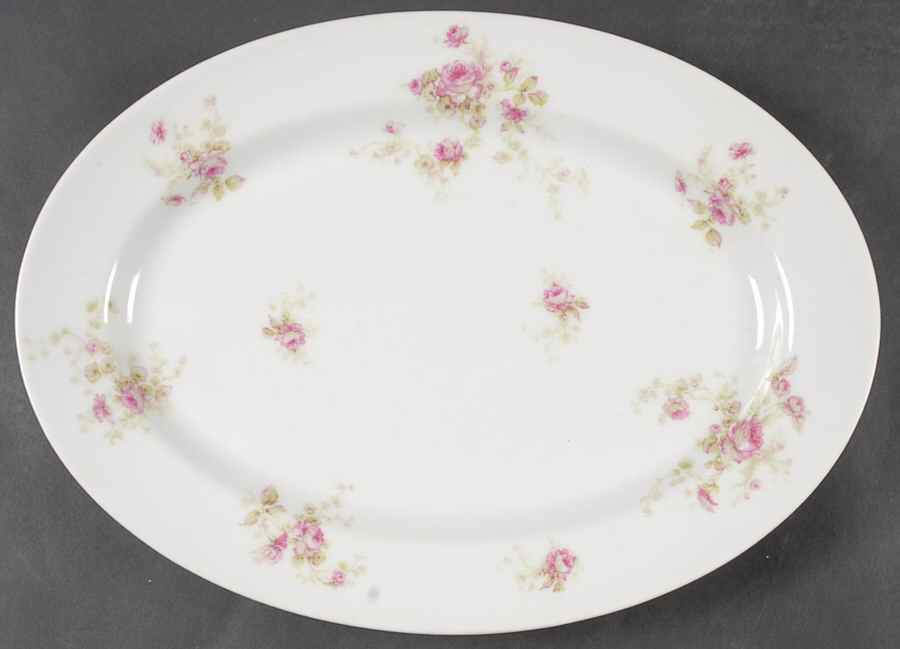 Schleiger 49e 11" Oval Serving Platter by Haviland-1