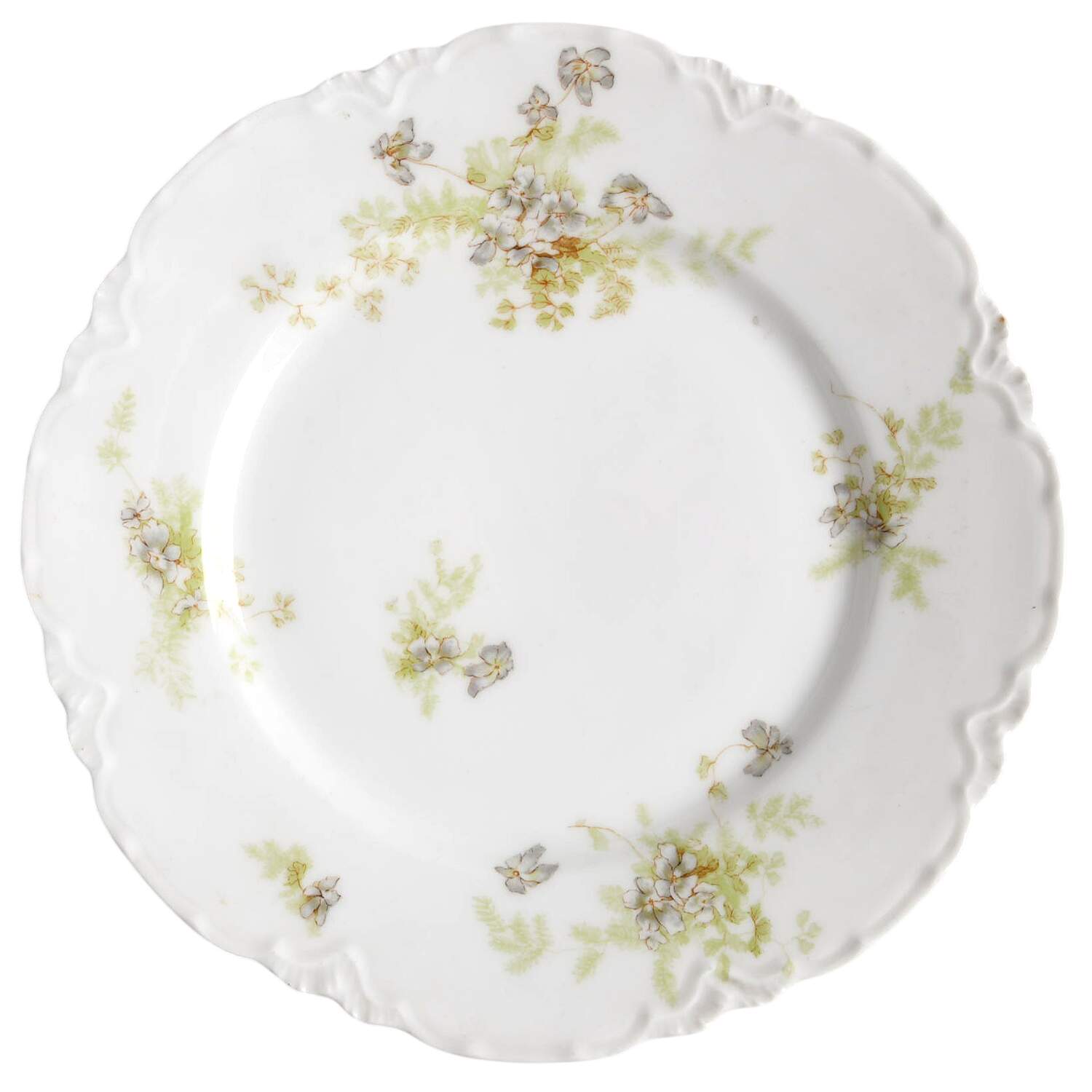 Schleiger 52n Luncheon Plate by Haviland-1