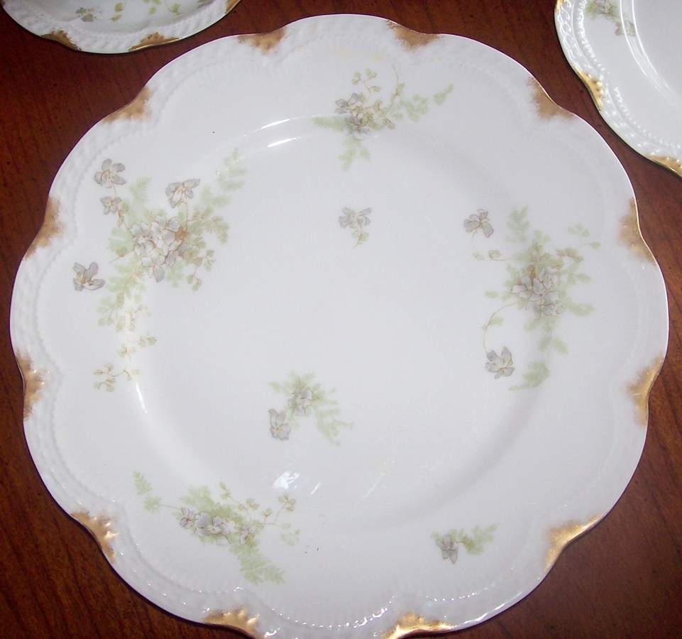 Schleiger 52x Dinner Plate by Haviland-1