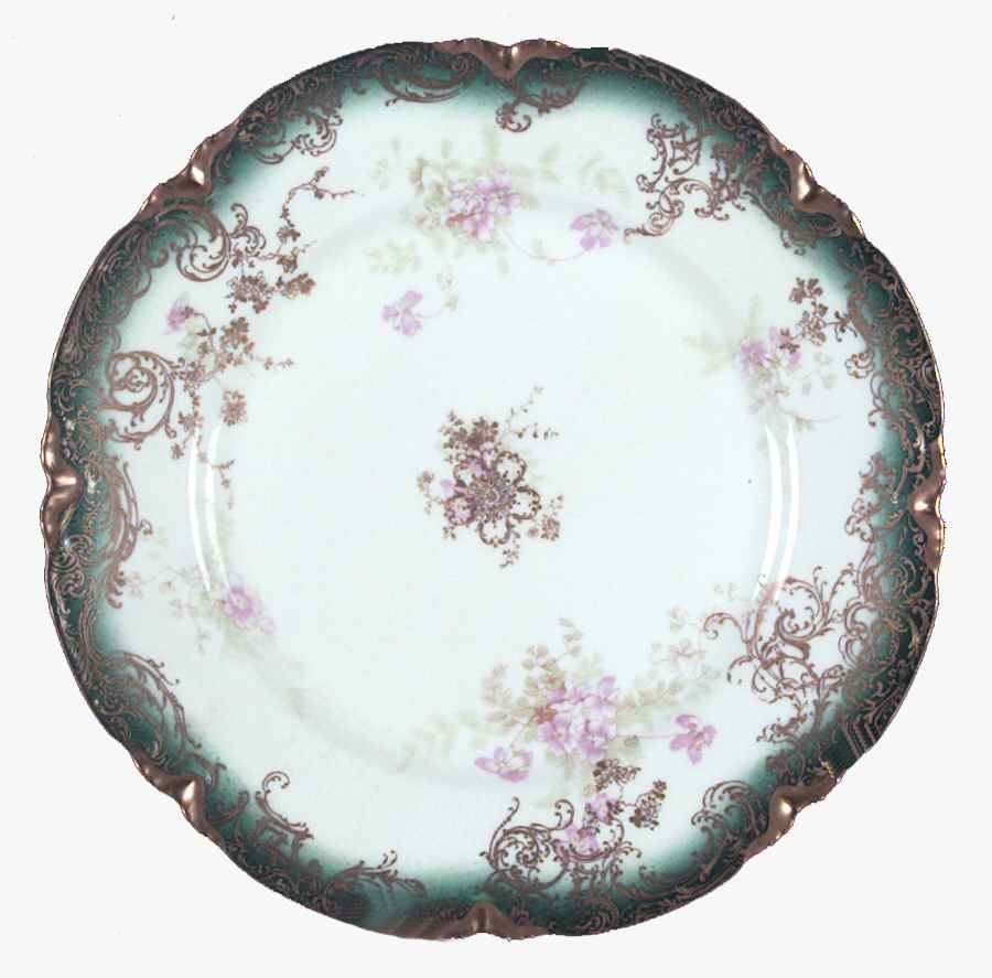 Schleiger 52cz Dinner Plate by Haviland-1