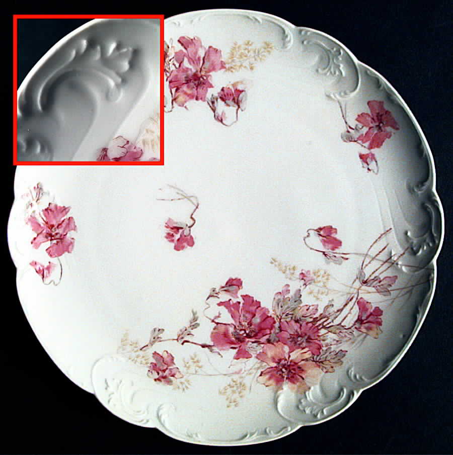 Schleiger 54A Luncheon Plate by Haviland-1