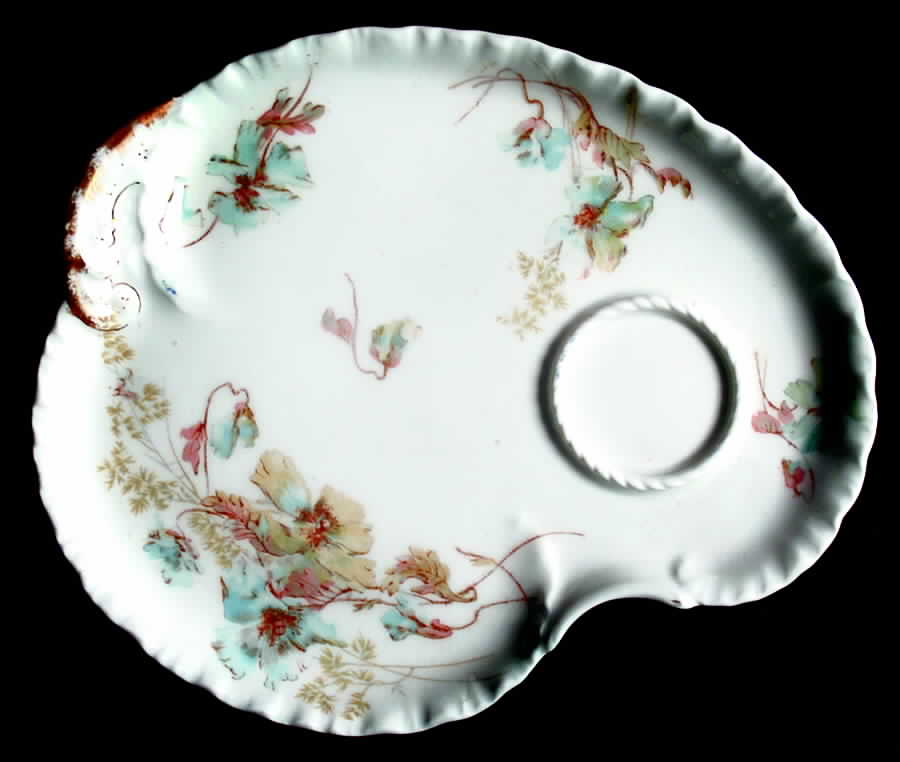Schleiger 54F Snack Plate by Haviland-1
