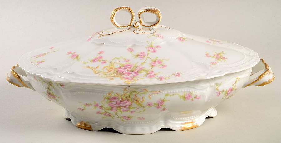 Schleiger 155h Oval Covered Vegetable by Haviland-1