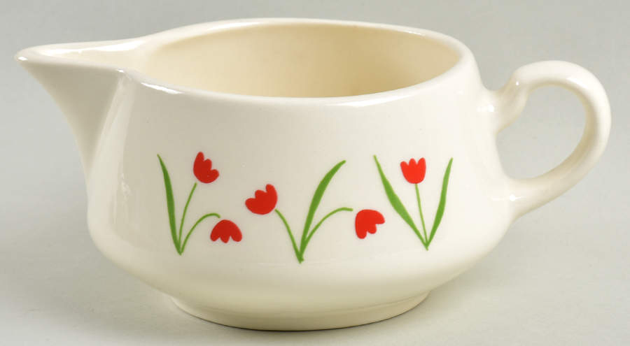 Tulips Creamer by Homer Laughlin -1