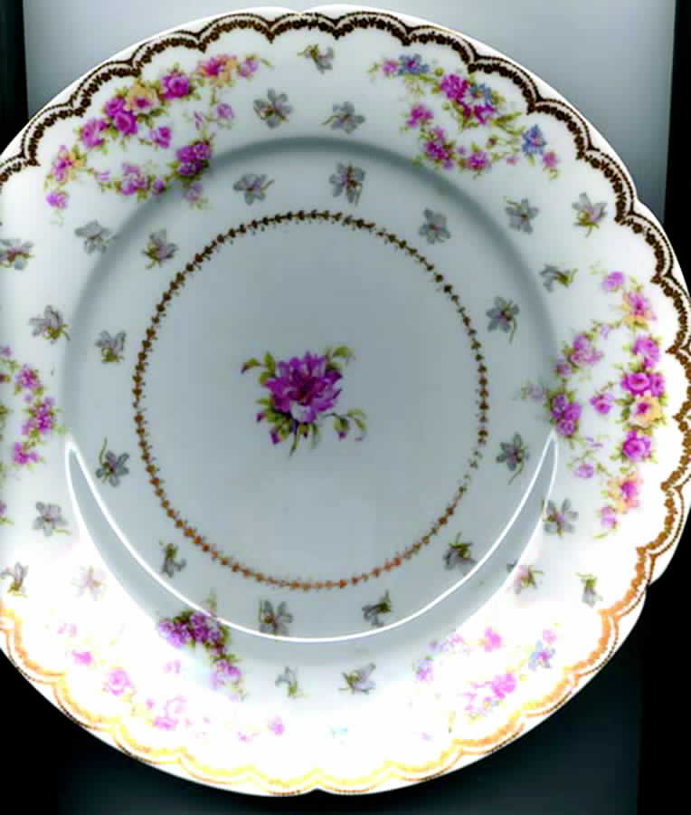 H1276 Dinner Plate by Haviland-1