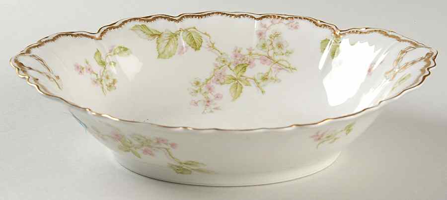 Schleiger 62j 10" Oval Vegetable Bowl by Haviland-1