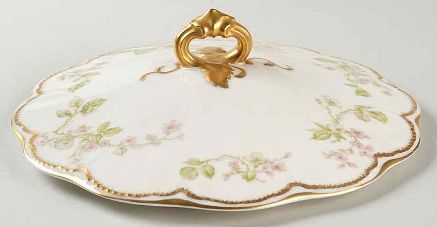 Schleiger 62j Lid for Round Vegetable by Haviland-1