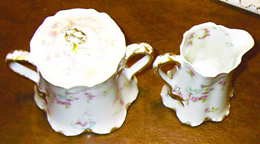 Schleiger 63h Creamer by Haviland-1