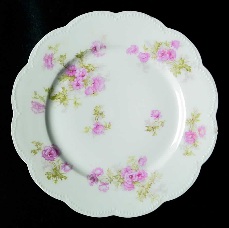 Schleiger 64d Luncheon Plate by Haviland-1