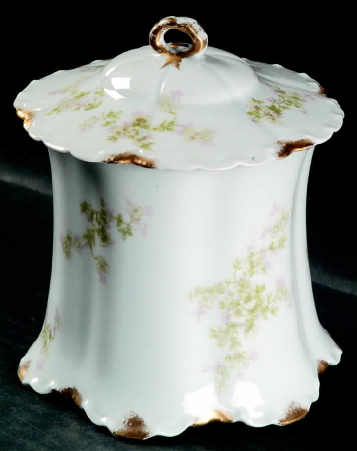 Schleiger 67i Cracker Jar & Lid by Haviland-1