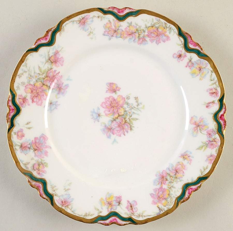 Schleiger 69F Luncheon Plate by Haviland-1