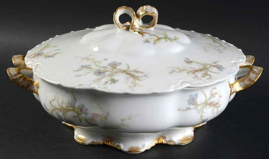 Schleiger 70H Round Covered Vegetable by Haviland-1