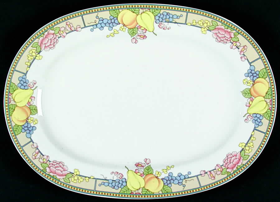 HEP19 13" Oval Serving Platter by Graf Von Henneberg-1