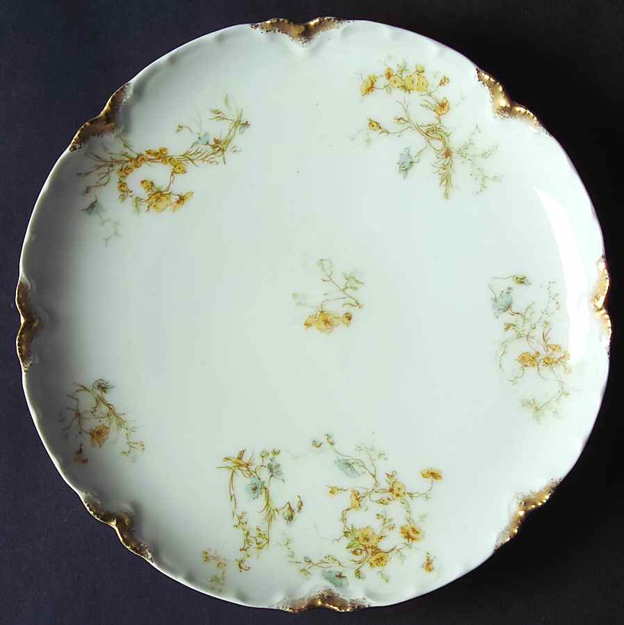 Schleiger 71 Coupe Salad Plate by Haviland-1