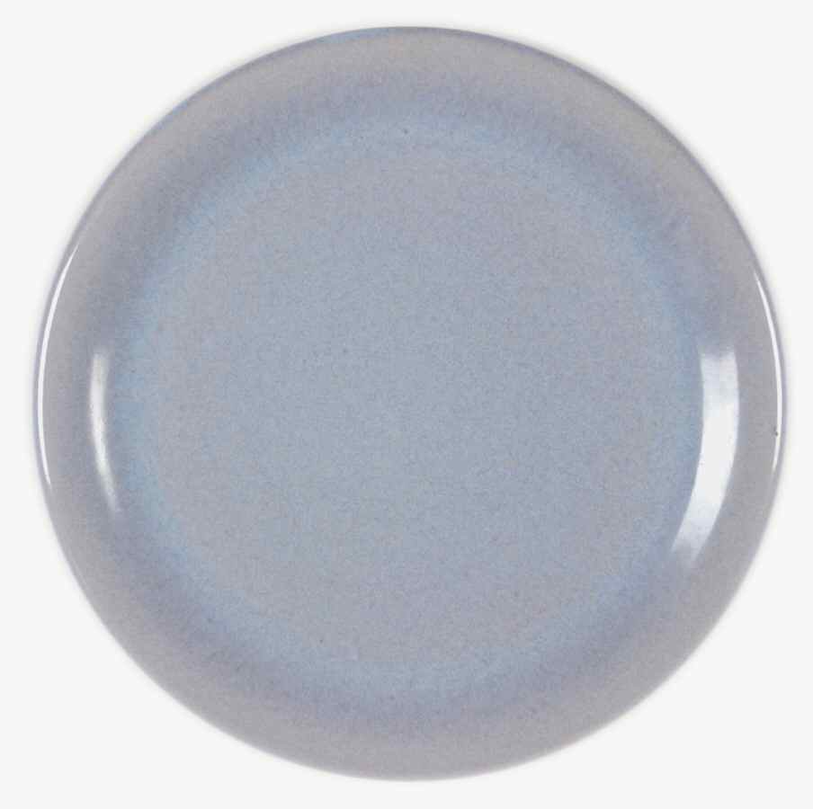 Forecast Blue (Azure Blue) Dinner Plate by Harmony House China-1