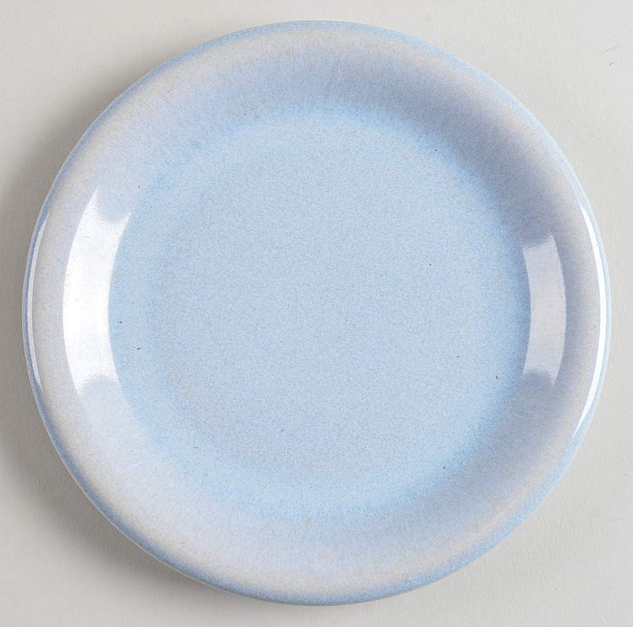 Forecast Blue (Azure Blue) Bread & Butter Plate by Harmony House China-1