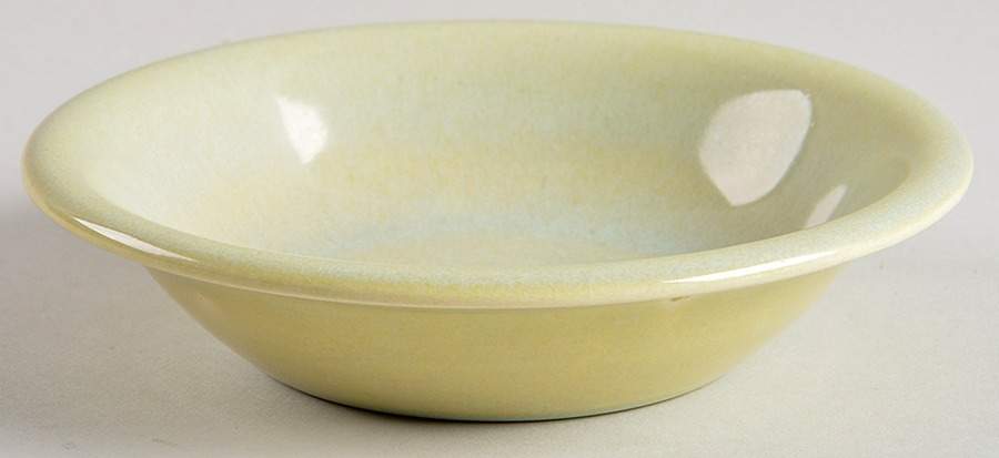 Forecast Yellow (Opal Green) Fruit/Dessert (Sauce) Bowl by Harmony House China-1