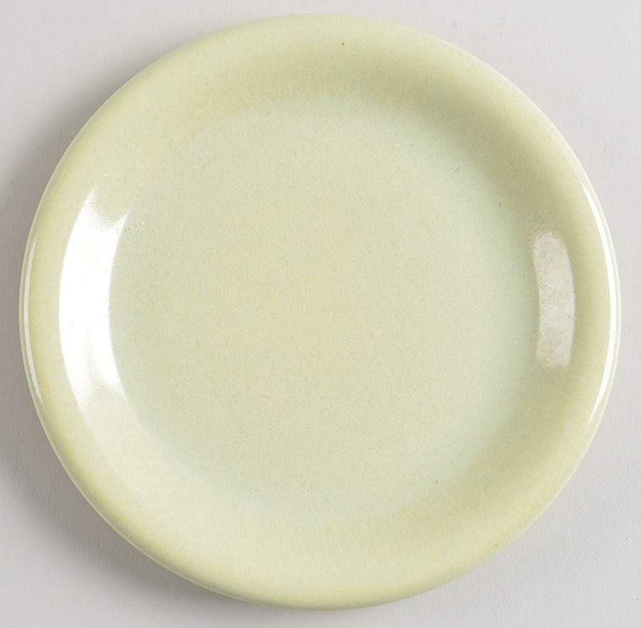 Forecast Yellow (Opal Green) Bread & Butter Plate by Harmony House China-1