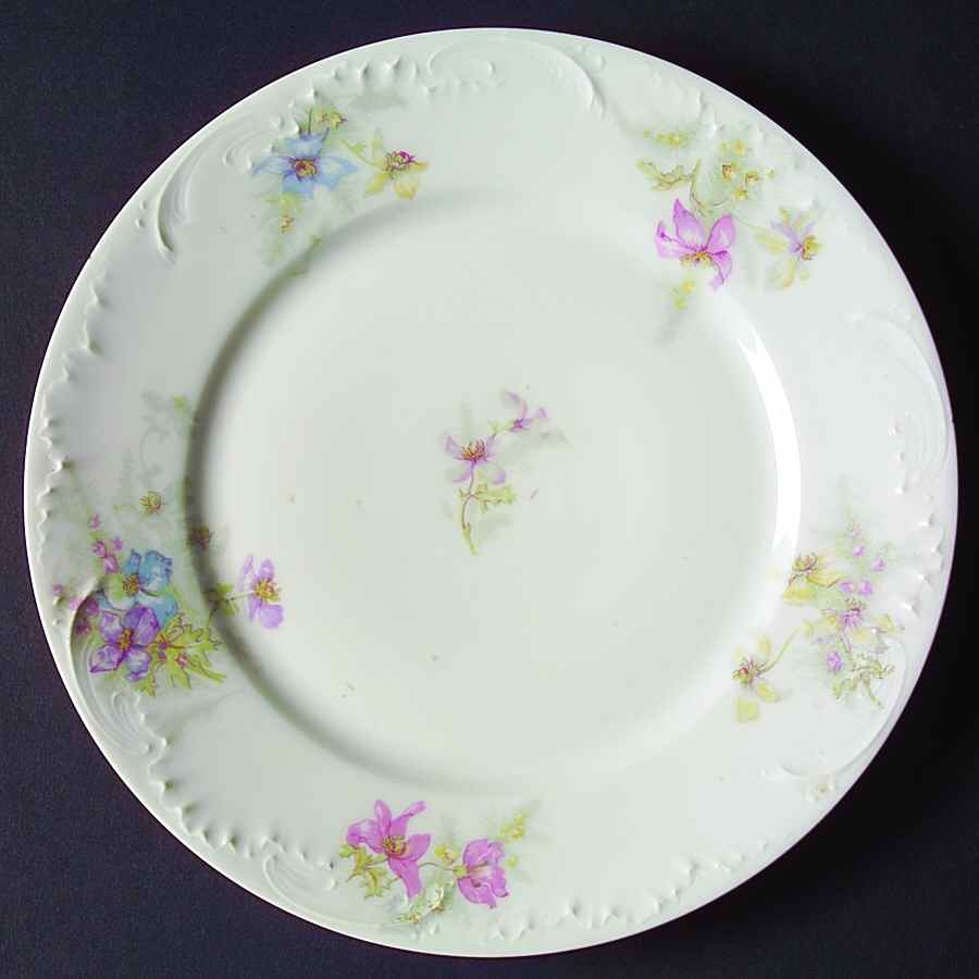 Schleiger 327C Luncheon Plate by Haviland-1